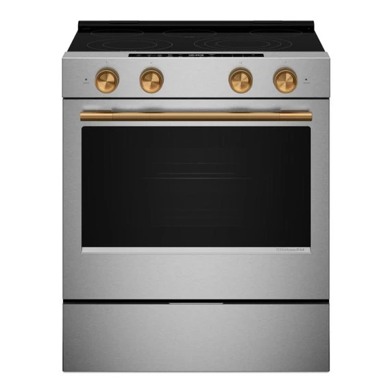 Bronze Handle and Knob Hardware Accessory Kit for KitchenAid® Slide-In Convection Electric Range W11773971