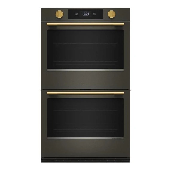 Brass Handle and Knob Hardware Accessory Kit for KitchenAid® 30" Double Wall Oven & Microwave Combo W11774418