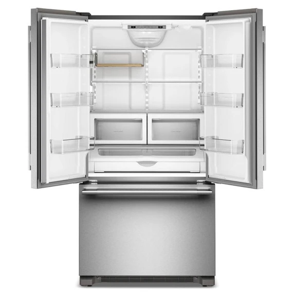 Kitchenaid® 22 Cu. Ft. 36-Inch Counter-Depth French Door Refrigerator with Internal Water Dispenser KRFC136TPS