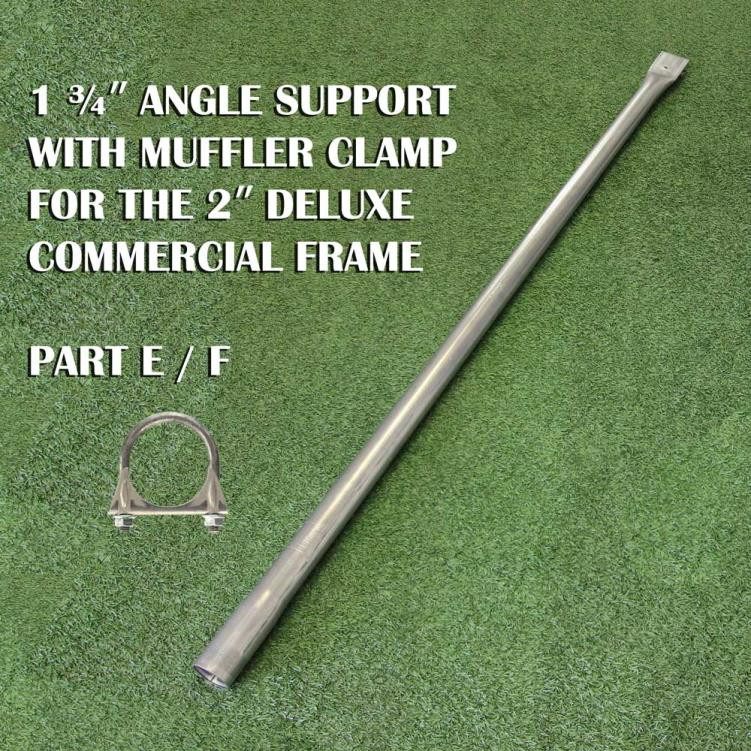 Angle Support with Muffler Clamp