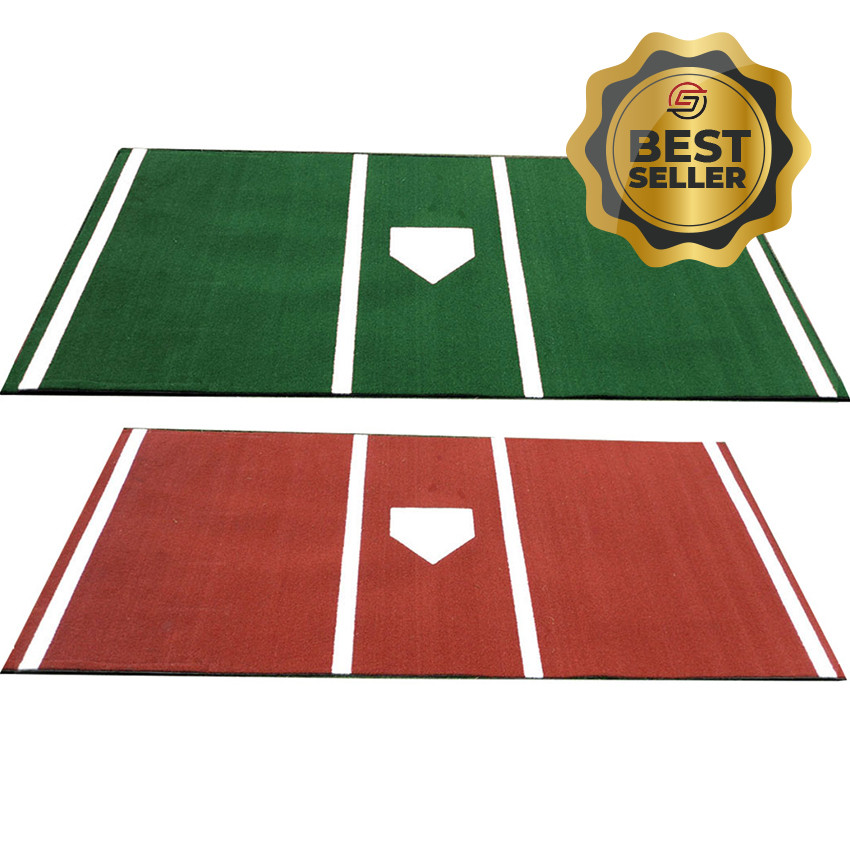 6x12 Homeplate Mat with Throw-Down Plate - Cimarron Sports