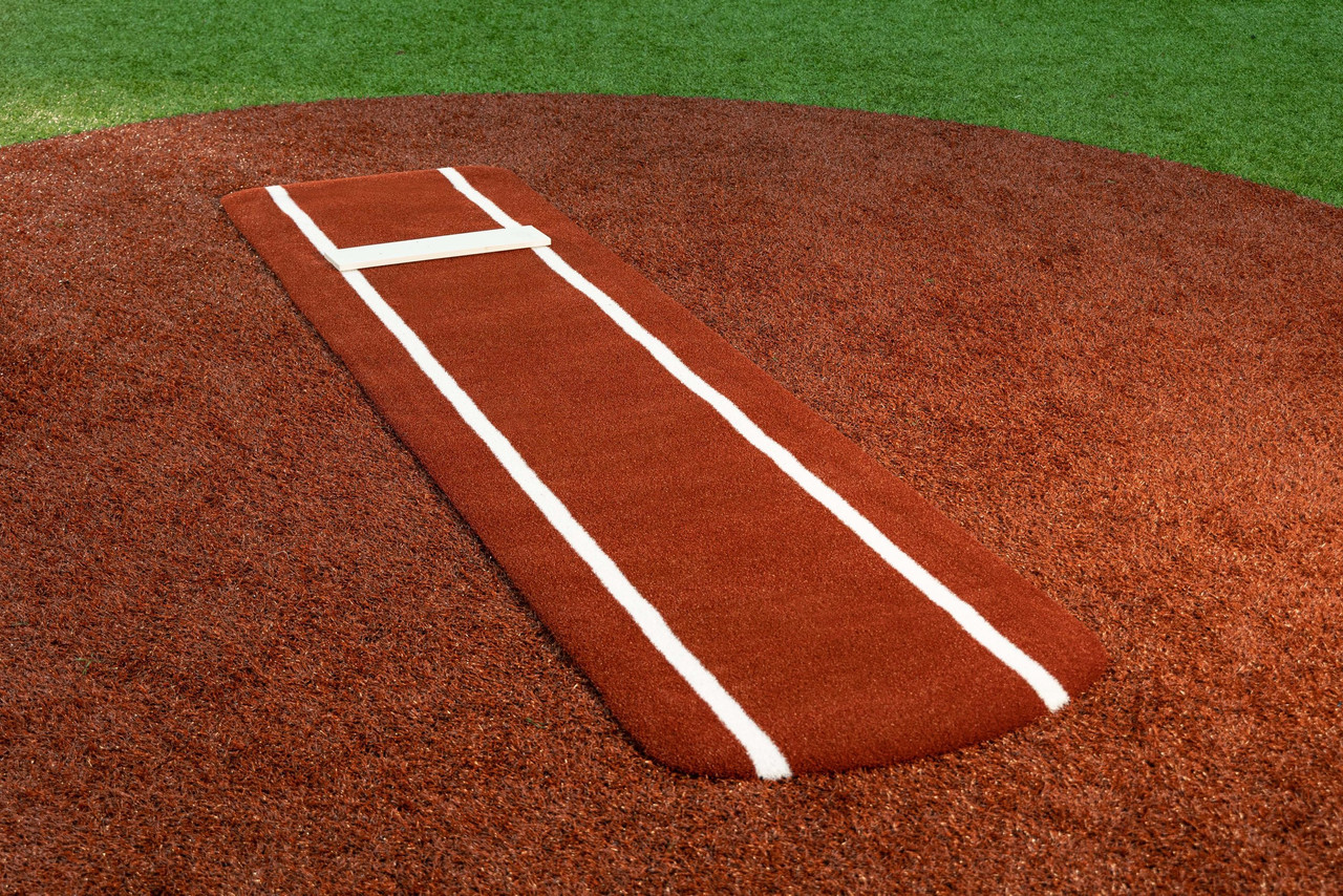 Ultimate Spiked Softball Practice Pitching Mat