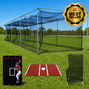 Cimarron Stand-Alone Batting Cage Bundle