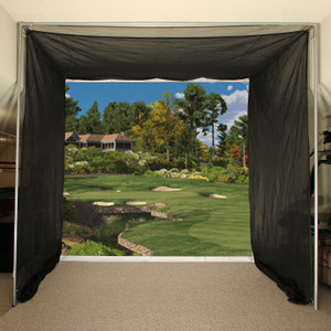 Cimarron Tour Simulator Golf Net, Impact Projection Screen and Complete Frame Cimarron Tour Simulator Golf Net, Impact Projection Screen and Complete Frame