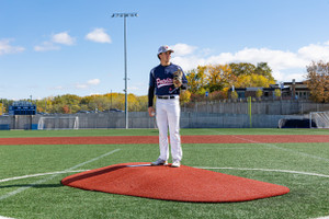 8" Two Piece Game Mound Red 8" Two Piece Game Mound Red