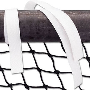 Alumagoal Hook and Loop Net Straps White Alumagoal Hook and Loop Net Straps White
