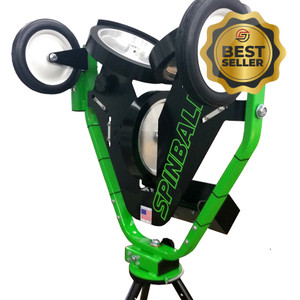 The Spinball Three Wheel Baseball / Softball Pitching Machine The Spinball Three Wheel Baseball / Softball Pitching Machine