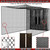 Cimarron 20' x 10' x 10' Masters Golf Net with Baffle and White Stripe Golf Net Target Cimarron 20' x 10' x 10' Masters Golf Net with Baffle and White Stripe Golf Net Target