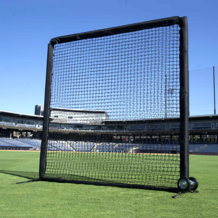 Cimarron Commercial Fielder Net and Frame with Padding and Wheels