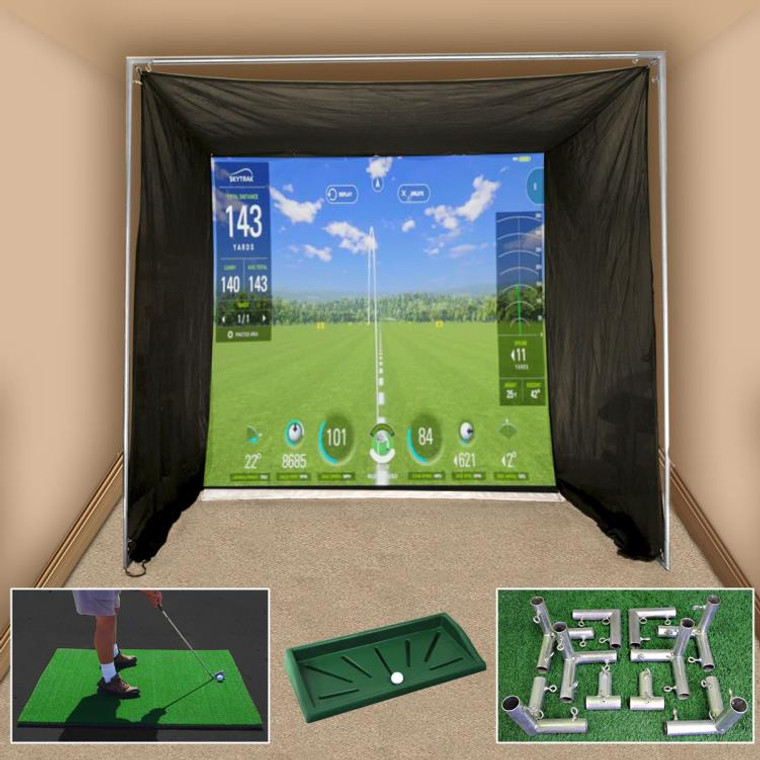 Cimarron Tour Simulator Golf Net Bundle