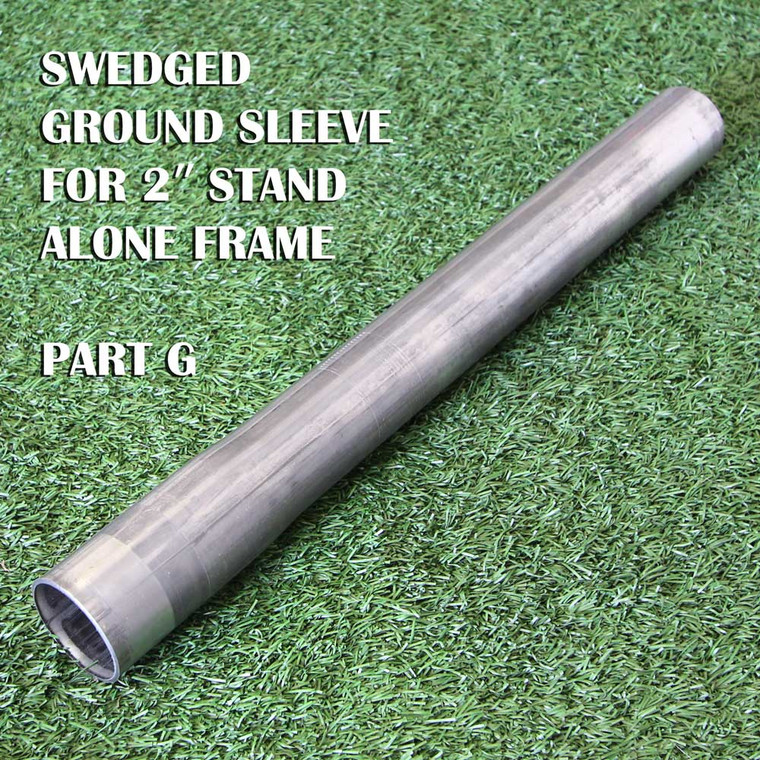 Cimarron 2" Commercial Stand Alone Frame Ground Sleeve