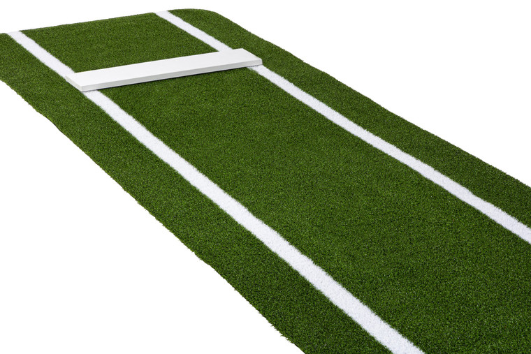 Portolite's Softball Practice Mat without Spikes Green