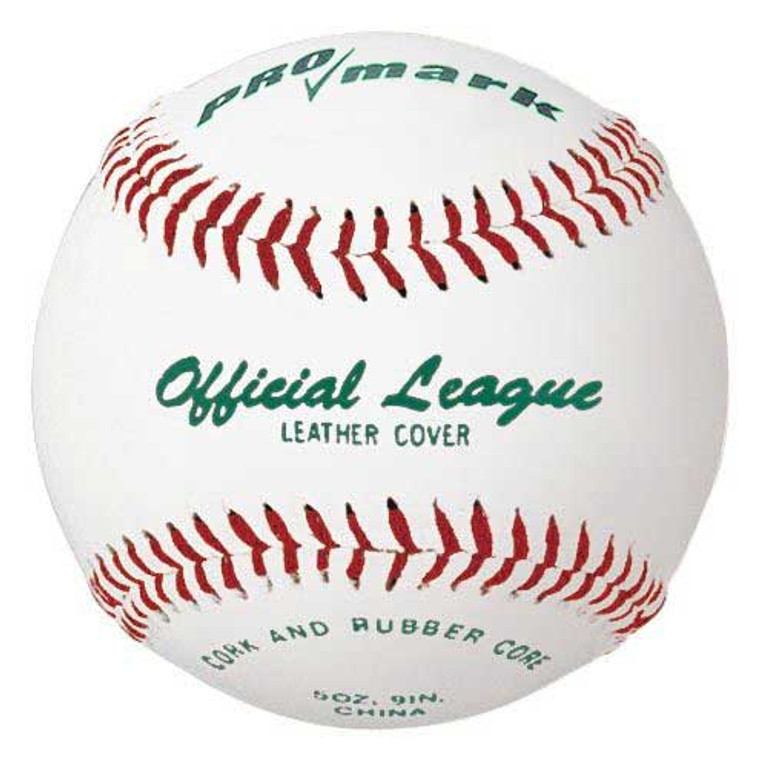 Official League LVL 5 Leather Baseball Dozen