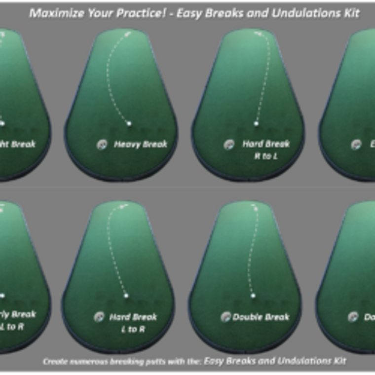 Pro Putt Easy Breaks and Undulations Kit