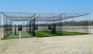 Commercial Triple Wide Stand Alone Frame