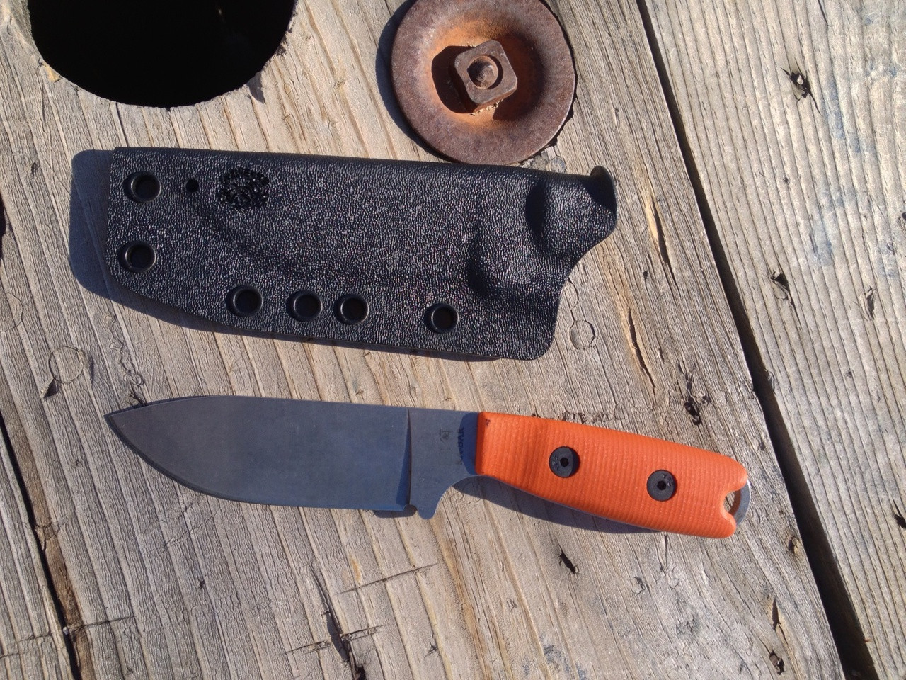BK24/BK14 with TKC - AZWELKE Custom Kydex Sheaths