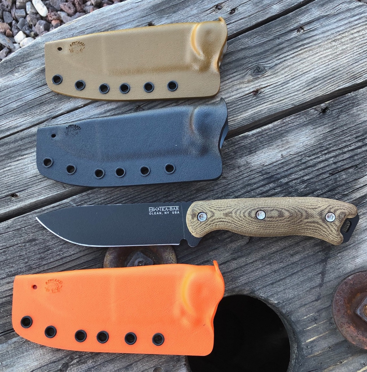 BK16 FFG - AZWELKE Custom Kydex Sheaths