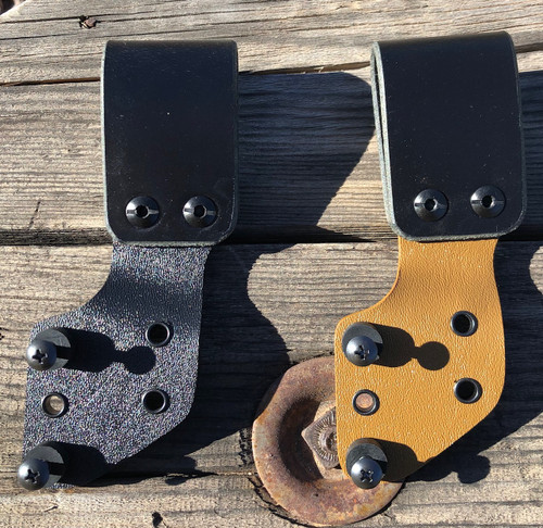 Drop leg Kydex sheath with D ring swivel belt loop 