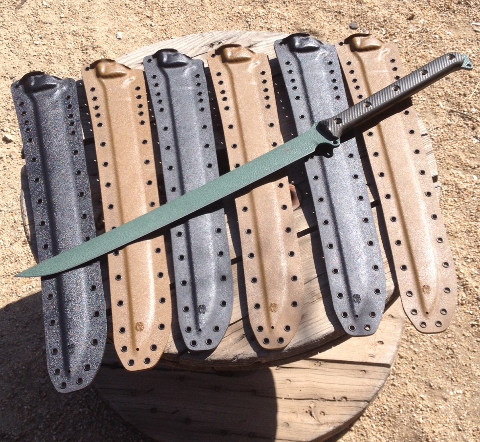 Leather belt loop - AZWELKE Custom Kydex Sheaths