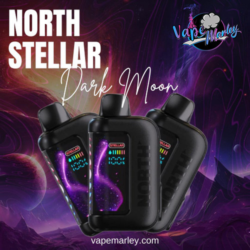 north stellar vape flavors North Stellar 40K Dark Moon Edition Vape Curved Screen & 4 Modes main image 1