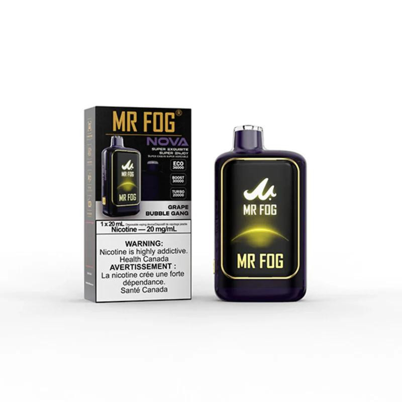 how much nicotine is in a mr fog nova Mr Fog Nova 36K Puffs - 5% NIC