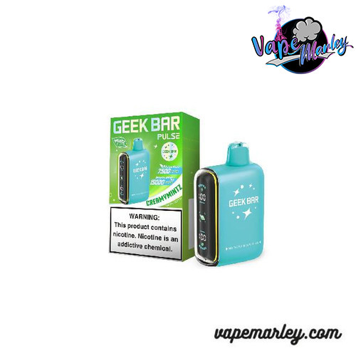 vapes elf bar Creamy Mint Flavor Geek Bar Brand_geek Bar CreamyMintz Geek Bar Pulse Vape  Creamy Mint Vape