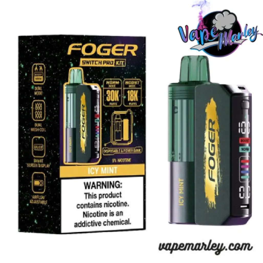 icy mint foger flavor Icy Mint Foger Switch Pro Disposable