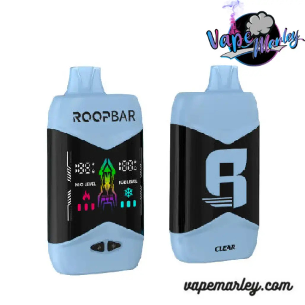 Clear Roopbar NIC+ICE Control Disposable Vape