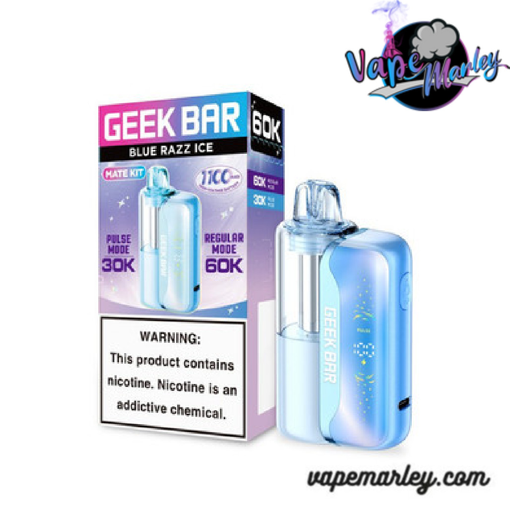 Goog Blue Razz Ice Blue Razz Ice Geek Bar Mate Disposable Kit | 60K Puffs