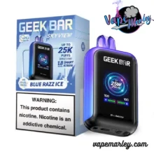 buy vuse pods online canada Blue Razz Ice Geek Bar Sky View 25K Puffs Vape rechargeable Vape Flavor:Black Cherry Kiwi Buy Raz TN9000 Disposable