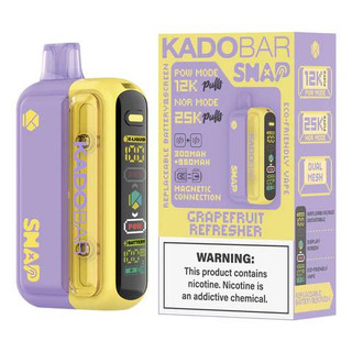 Vaporfi Kado Snap 25k Georgia Peach KB10000 Zero Nicotine Kado Bar
