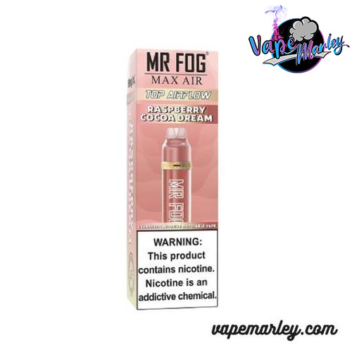 Raspberry Cocoa Dream Mr Fog Max Air 3000 Puffs – Disposable Vape