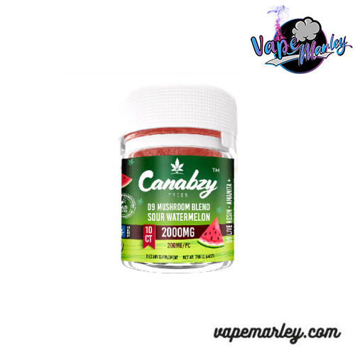 Sour Watermelon Canabzy Gummies - 200MG Sour Watermelon Canabzy Gummies - 200MG