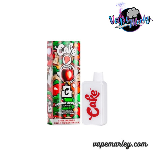 Cake P THCP + HHCP Gummy Apples - 7G Disposable