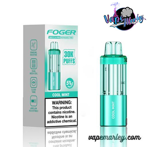 COOL MINT - FOGER SWITCH PRO 30000 PUFFS DISPOSABLE PODS COOL MINT - FOGER SWITCH PRO 30000 PUFFS DISPOSABLE PODS