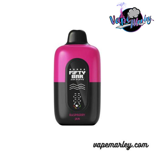 Raspberry Jam Fifty Bar V2 20000 Puffs Disposable Device