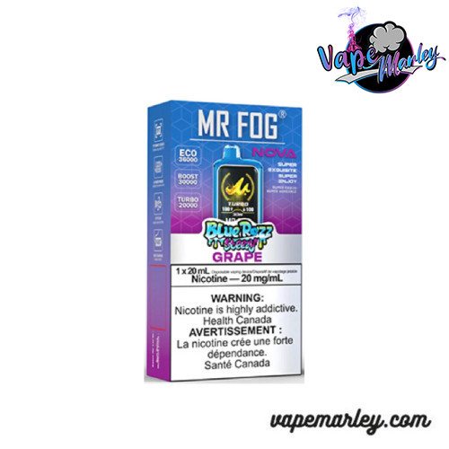 Grape Mr Fog Nova Steezy Edition 36,000 Puffs Disposable Vape Grape Mr Fog Nova Steezy Edition 36,000 Puffs Disposable Vape