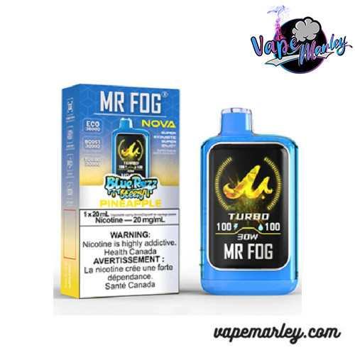 Pineapple Mr Fog Nova Steezy Edition 36,000 Puffs Disposable Vape Pineapple Mr Fog Nova Steezy Edition 36,000 Puffs Disposable Vape