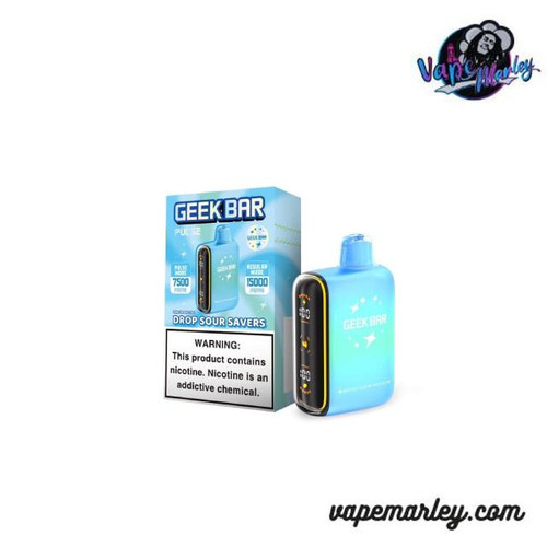  Drop Sour Savers - Geek Bar Pulse 15K Puffs - Disposable Vape 