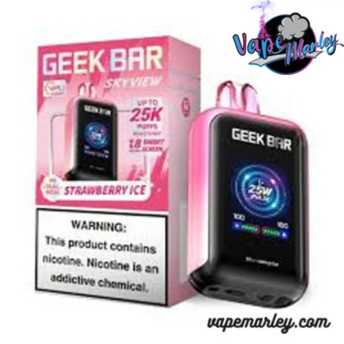 Strawberry Ice Geek Bar Sky View