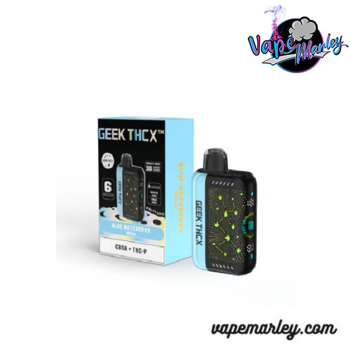 Blue Razzeberry GEEK THCX Pulse X CB9A + THC-P 6G Disposable Vape (Indica) Blue Razzeberry GEEK THCX Pulse X CB9A + THC-P 6G Disposable Vape (Indica)