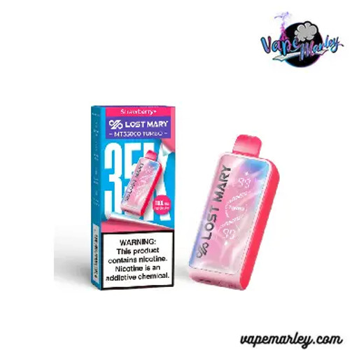 Strawberry+ LOST MARY MT35000 Turbo Disposable Vape
