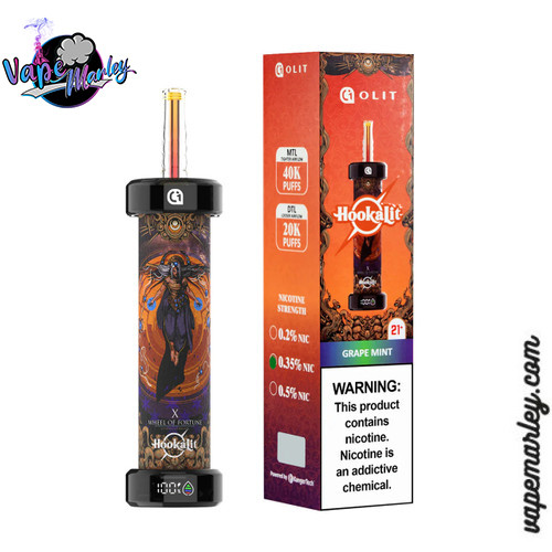 Grape Mint Olit Hookalit 40K Puffs Disposable Vape