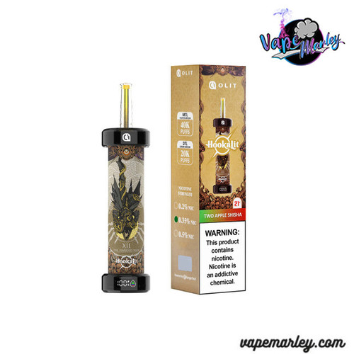 Two Apple Shisha Olit Hookalit 40K Puffs