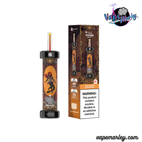Peach Mango Watermelon Olit Hookalit 40K Puffs Disposable Vape