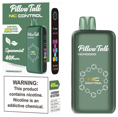 Spearmint Pillow Talk Nic Control– Disposable Vape
