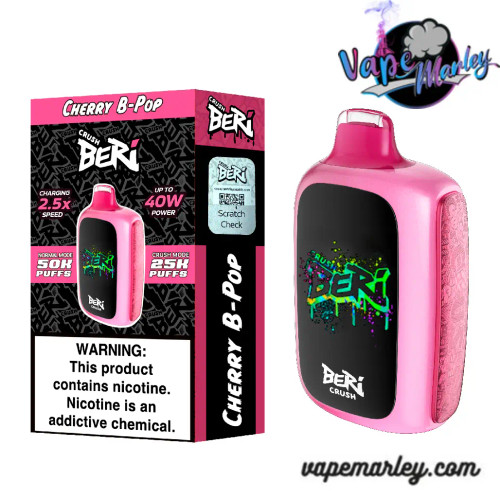 Cherry B Pop Beri Crush 50K Puffs Disposable Vape