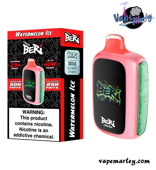 Watermelon Ice Beri Crush 50K Puff Disposable Vape