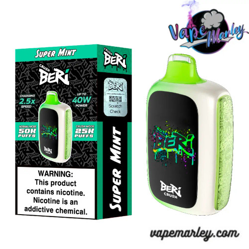 Super Mint Beri Crush 50K Puffs Disposable Vape