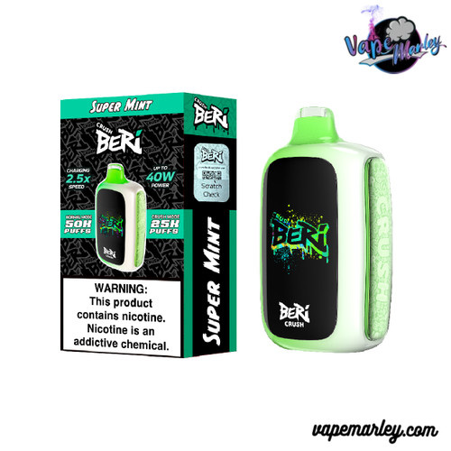 Super Mint Beri Crush 50K Puffs